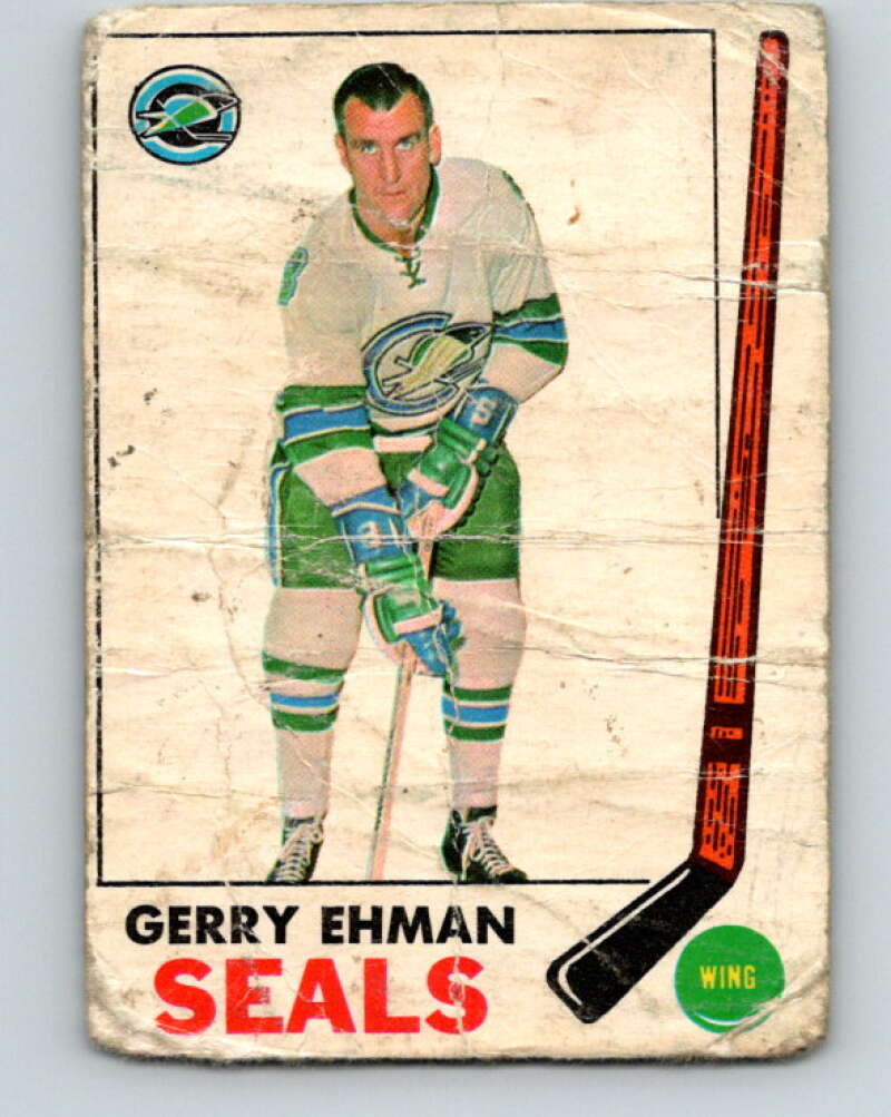 1969-70 O-Pee-Chee #83 Gerry Ehman Oakland Seals V1379