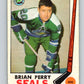 1969-70 O-Pee-Chee #84 Brian Perry  RC Rookie Oakland Seals  V1382