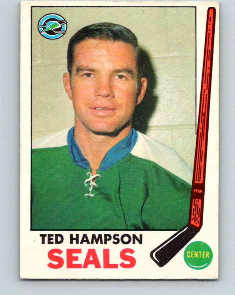 1969-70 O-Pee-Chee #86 Ted Hampson Oakland Seals V1388
