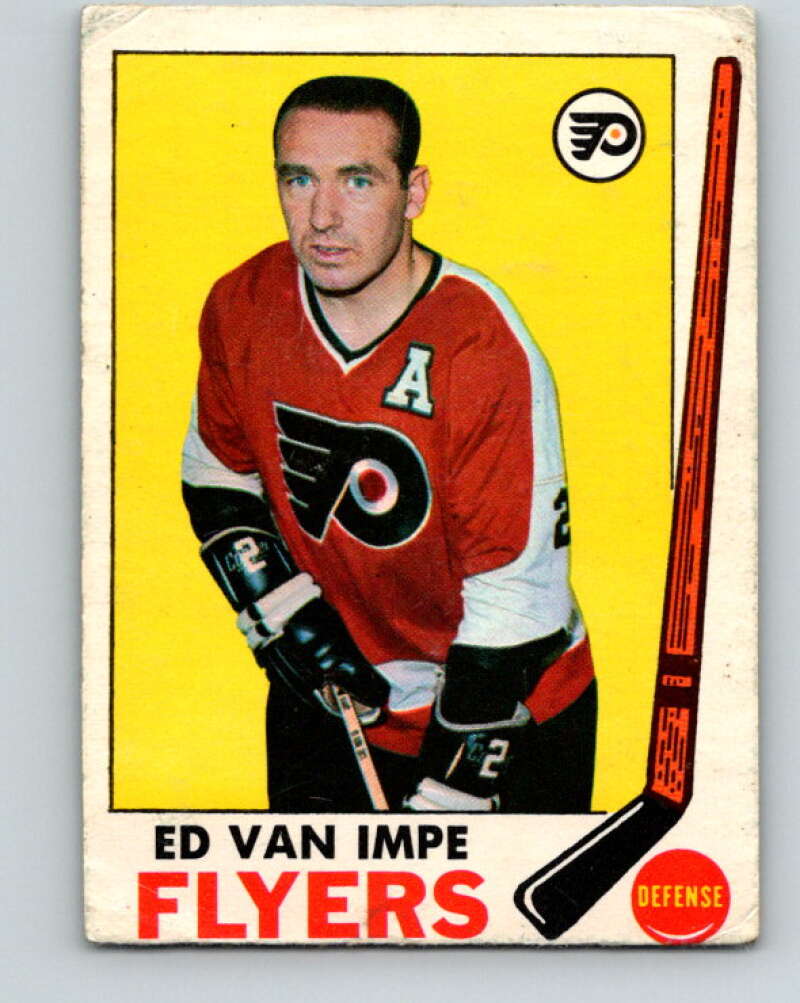 1969-70 O-Pee-Chee #92 Ed Van Impe Philadelphia Flyers V1400