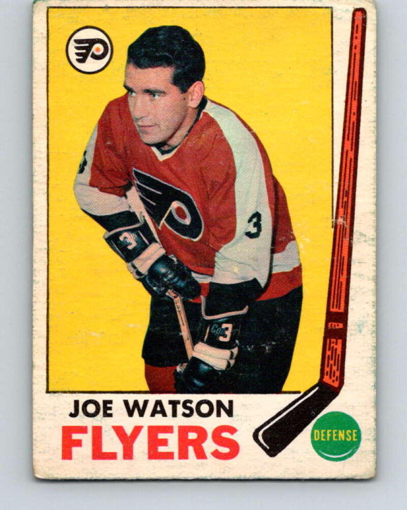 1969-70 O-Pee-Chee #93 Joe Watson Philadelphia Flyers V1405