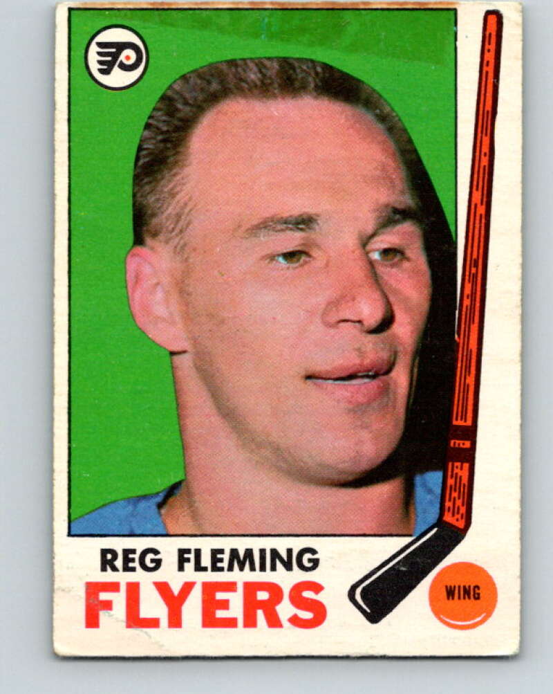 1969-70 O-Pee-Chee #95 Reg Fleming Philadelphia Flyers V1409