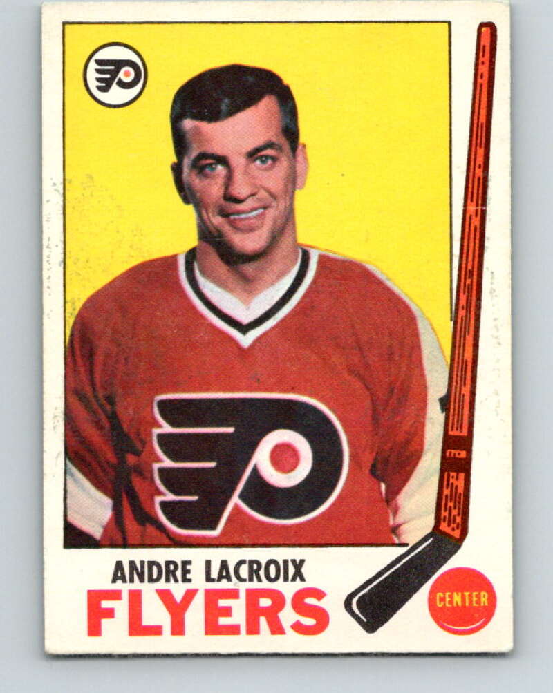 1969-70 O-Pee-Chee #98 Andre Lacroix Philadelphia Flyers V1415