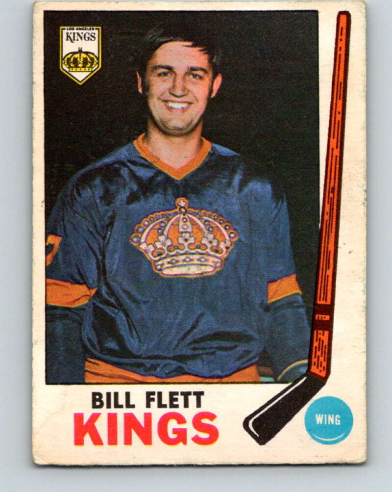 1969-70 O-Pee-Chee #102 Bill Flett Los Angeles Kings V1427