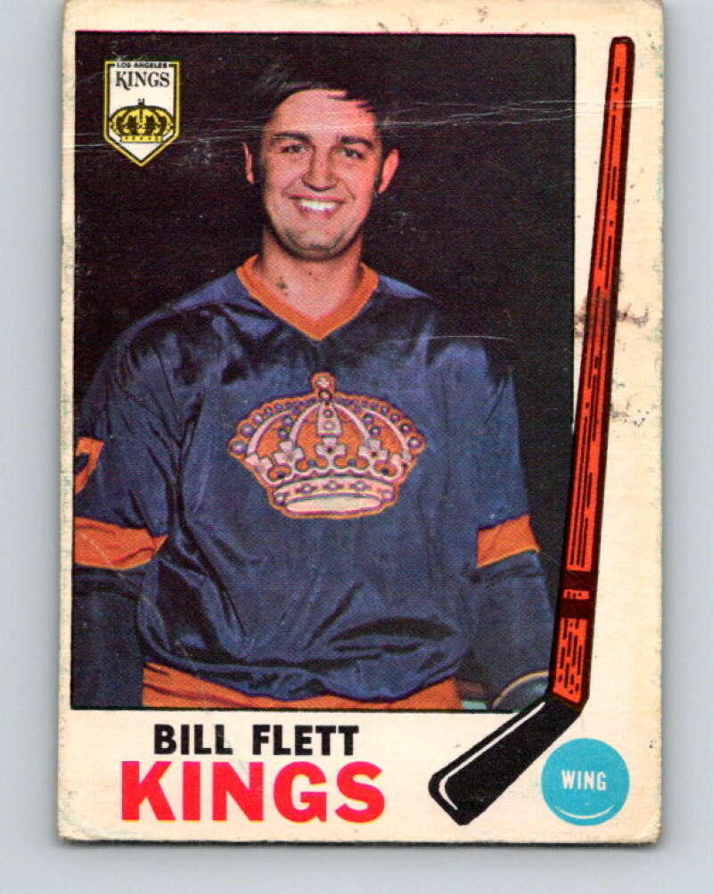 1969-70 O-Pee-Chee #102 Bill Flett Los Angeles Kings V1429