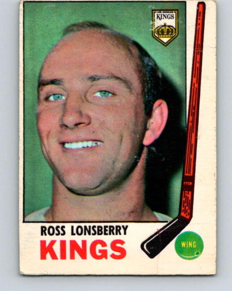 1969-70 O-Pee-Chee #104 Ross Lonsberry Los Angeles Kings V1432