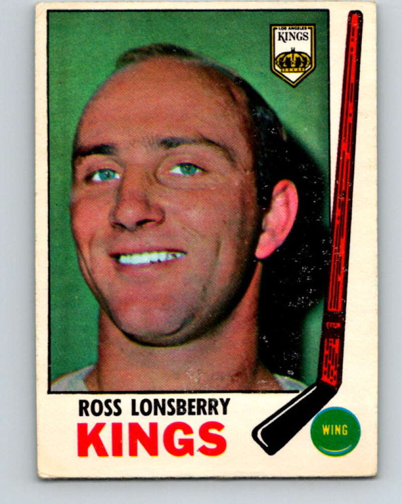 1969-70 O-Pee-Chee #104 Ross Lonsberry Los Angeles Kings V1433