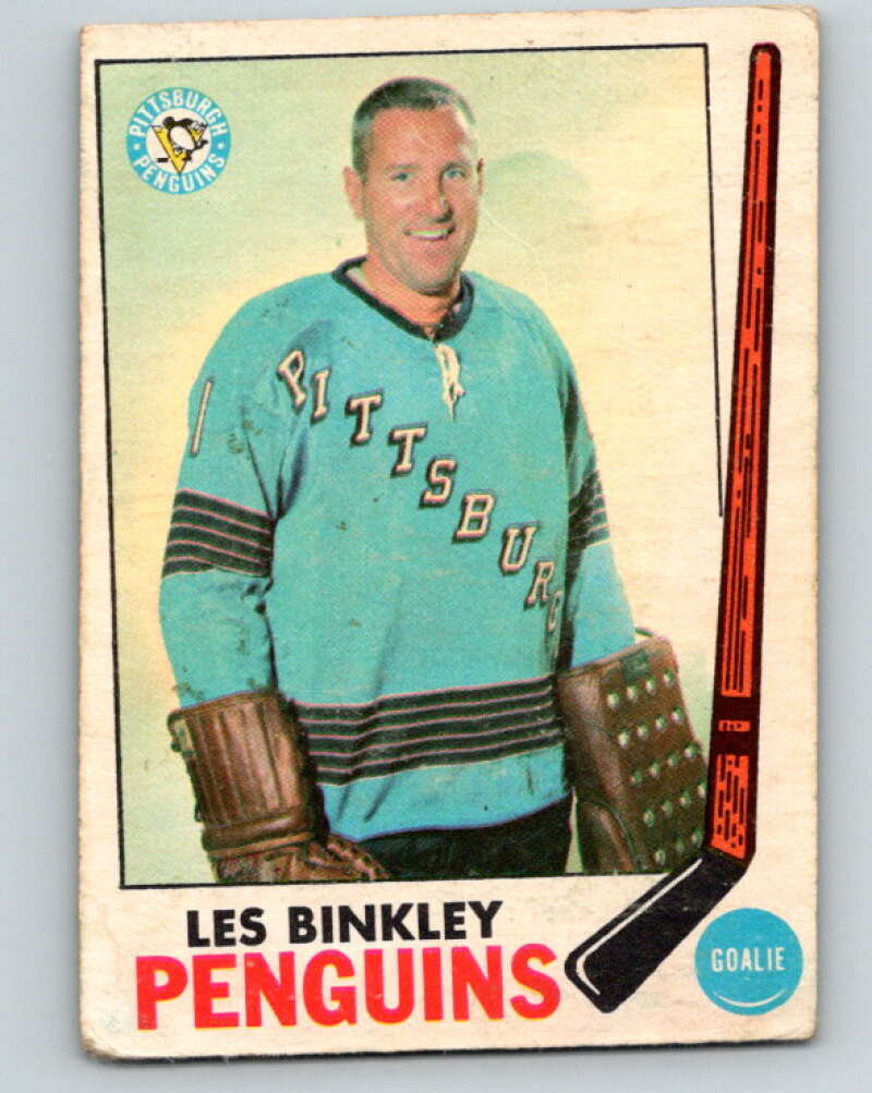 1969-70 O-Pee-Chee #110 Les Binkley Pittsburgh Penguins V1452