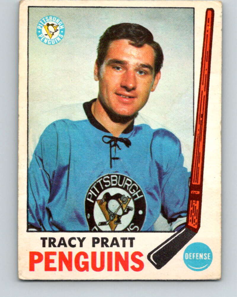 1969-70 O-Pee-Chee #111 Tracy Pratt RC Rookie Pittsburgh Penguins V1453