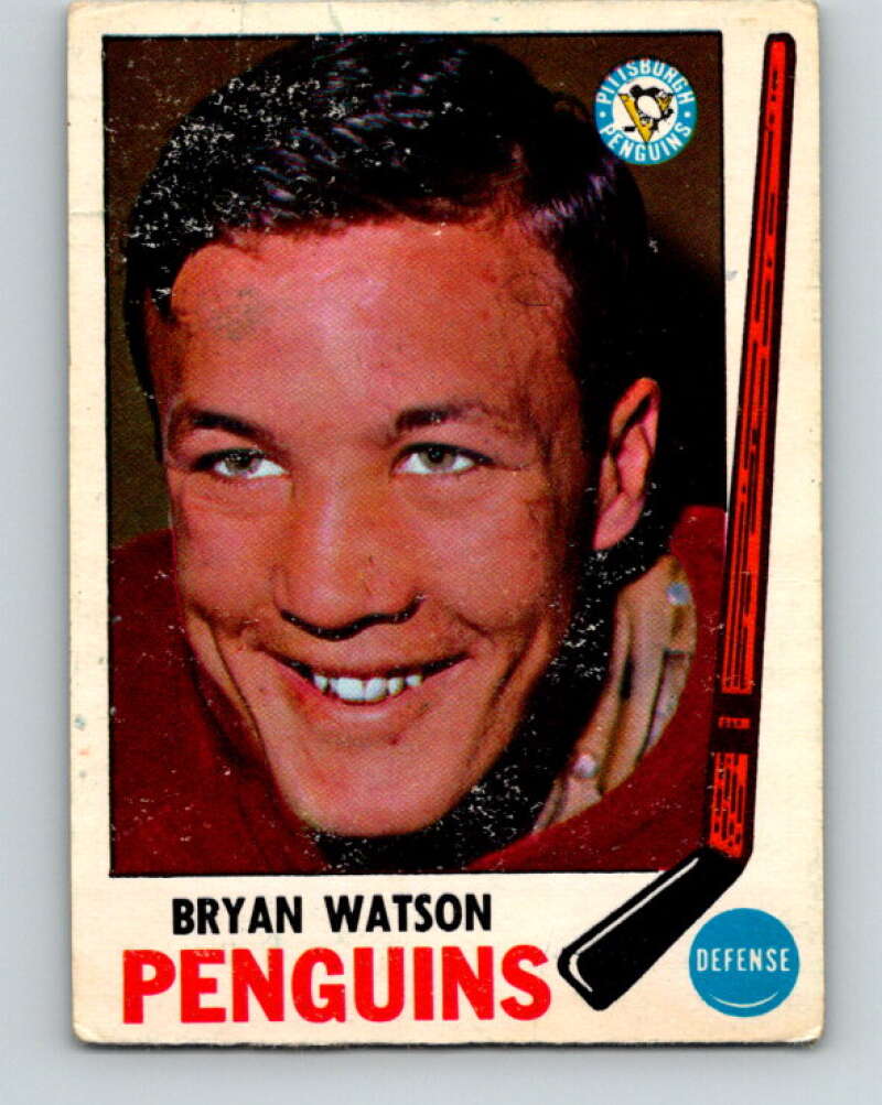 1969-70 O-Pee-Chee #112 Bryan Watson Pittsburgh Penguins V1454