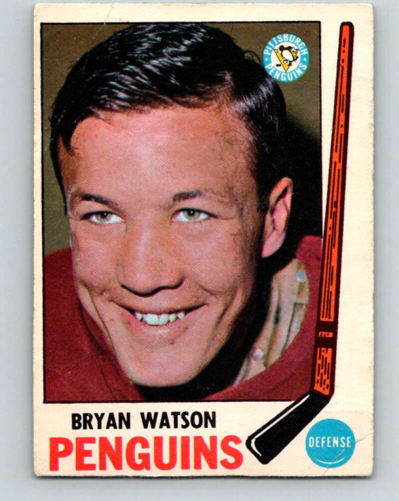 1969-70 O-Pee-Chee #112 Bryan Watson Pittsburgh Penguins V1455