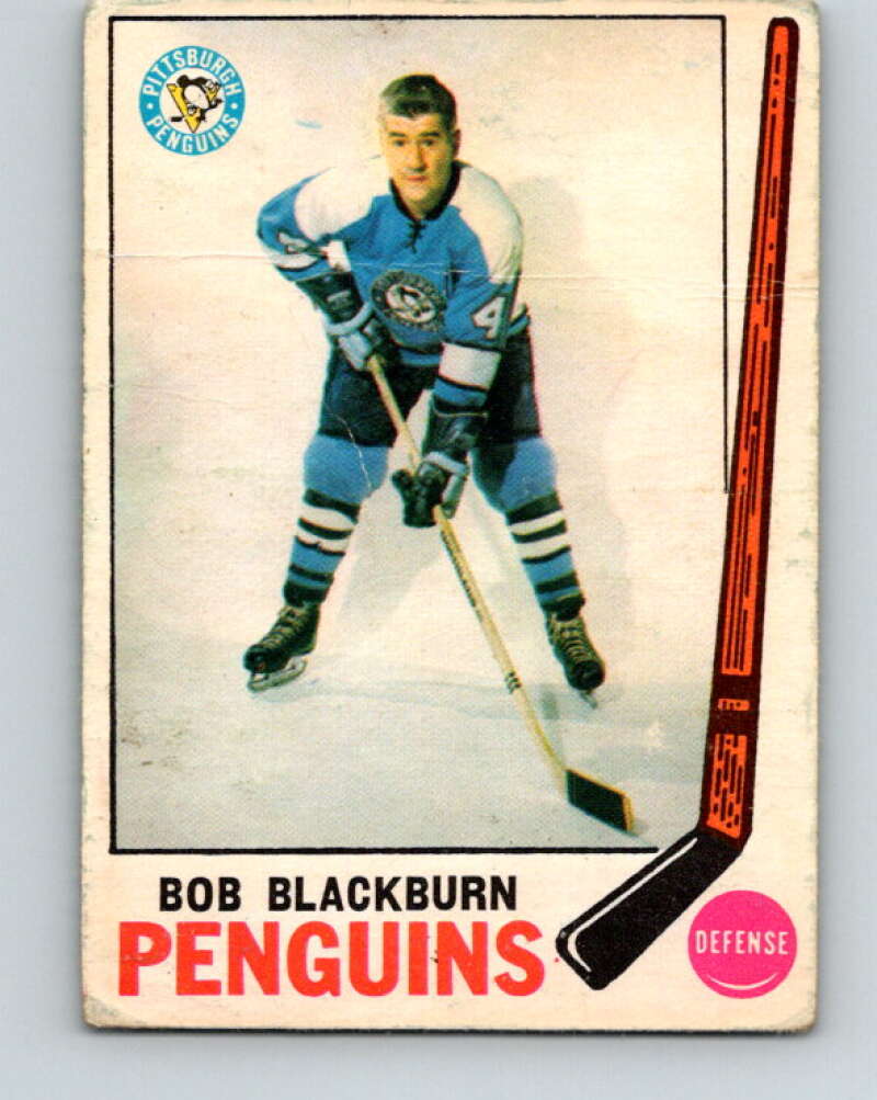 1969-70 O-Pee-Chee #113 Bob Blackburn RC Rookie Pittsburgh Penguins V1456