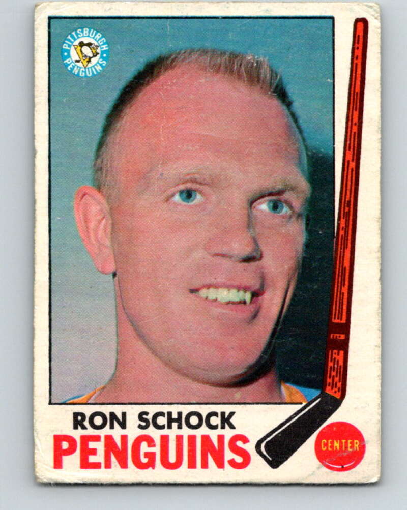 1969-70 O-Pee-Chee #120 Ron Schock Pittsburgh Penguins V1468