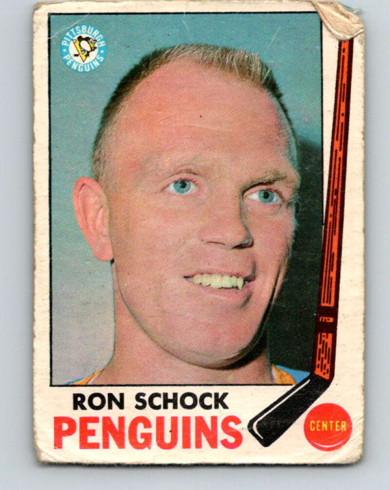 1969-70 O-Pee-Chee #120 Ron Schock Pittsburgh Penguins V1469