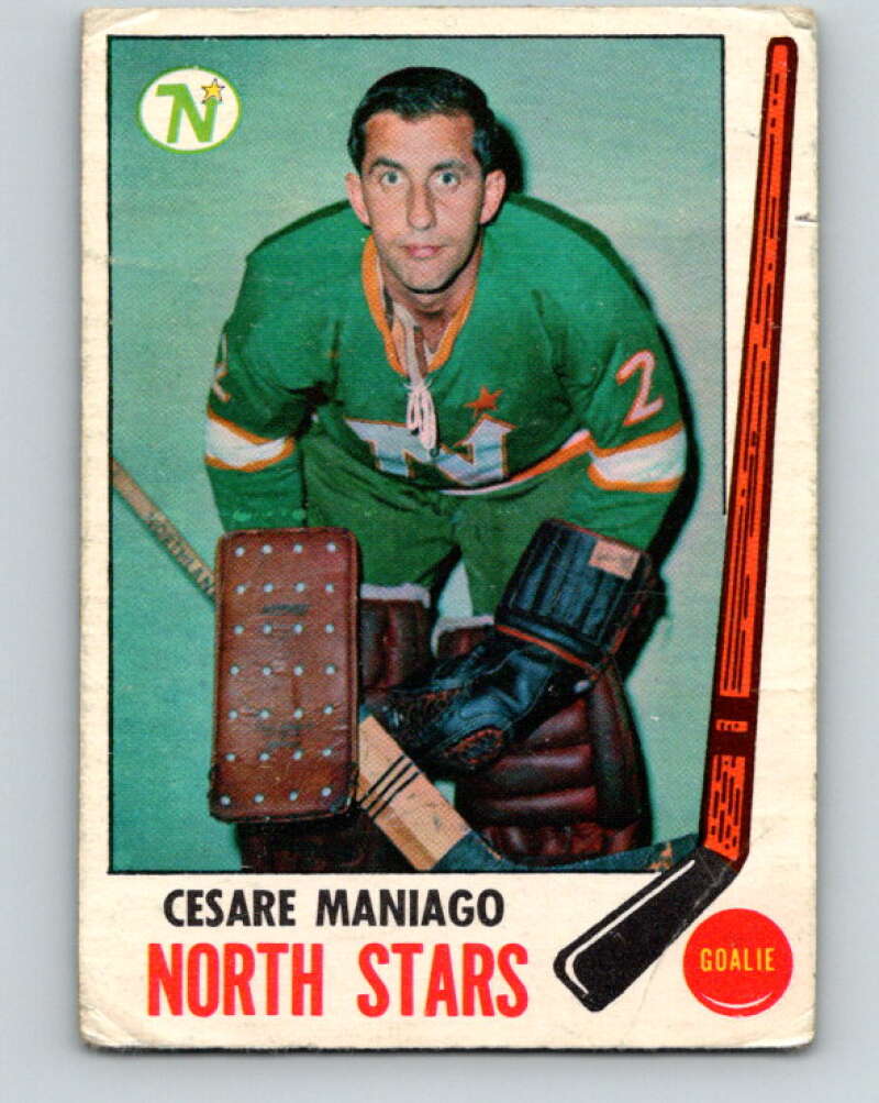 1969-70 O-Pee-Chee #121 Cesare Maniago Minnesota North Stars V1471