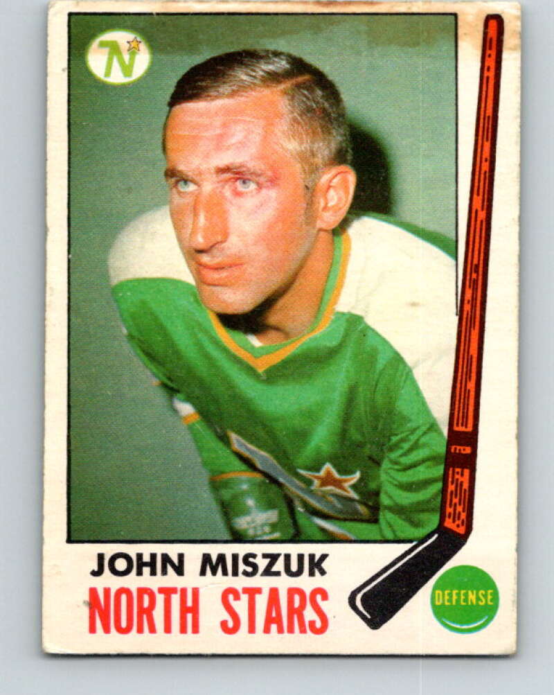 1969-70 O-Pee-Chee #124 John Miszuk Minnesota North Stars V1476