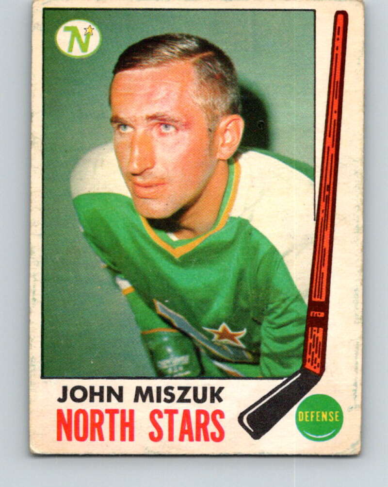 1969-70 O-Pee-Chee #124 John Miszuk Minnesota North Stars V1478