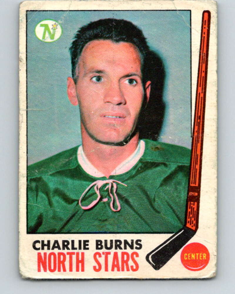 1969-70 O-Pee-Chee #129 Charlie Burns Minnesota North Stars V1487