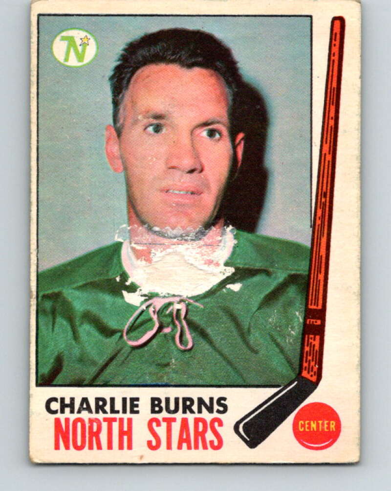 1969-70 O-Pee-Chee #129 Charlie Burns Minnesota North Stars V1490