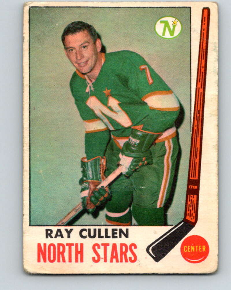 1969-70 O-Pee-Chee #130 Ray Cullen Minnesota North Stars V1498