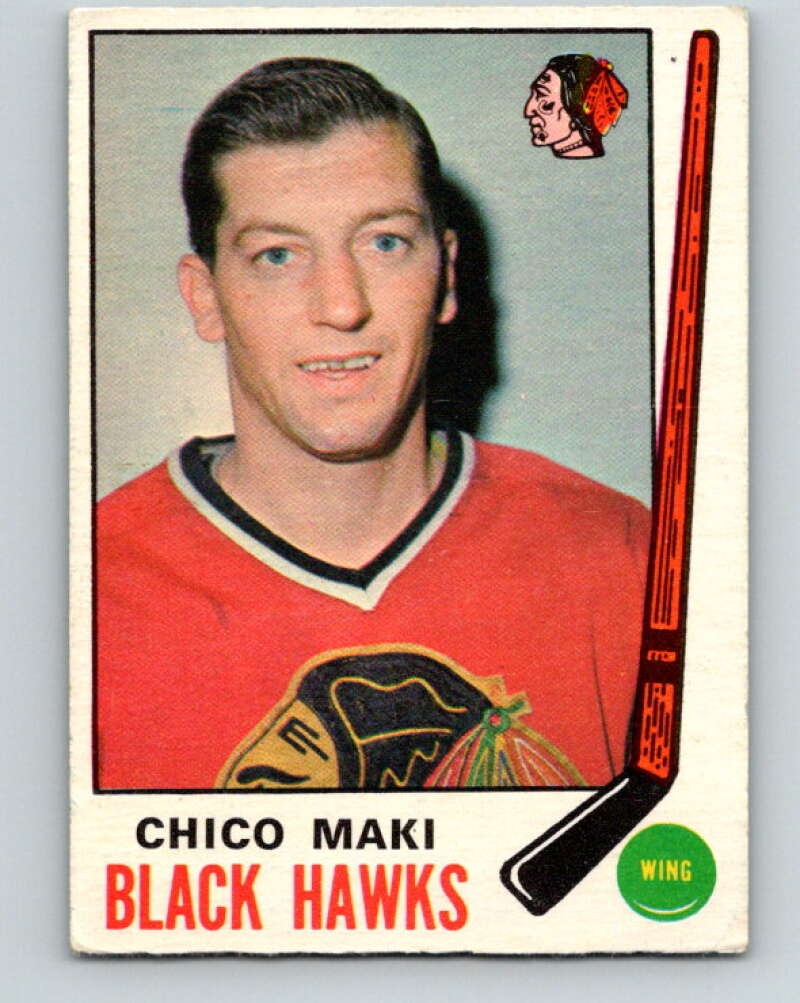 1969-70 O-Pee-Chee #137 Chico Maki Chicago Blackhawks V1528