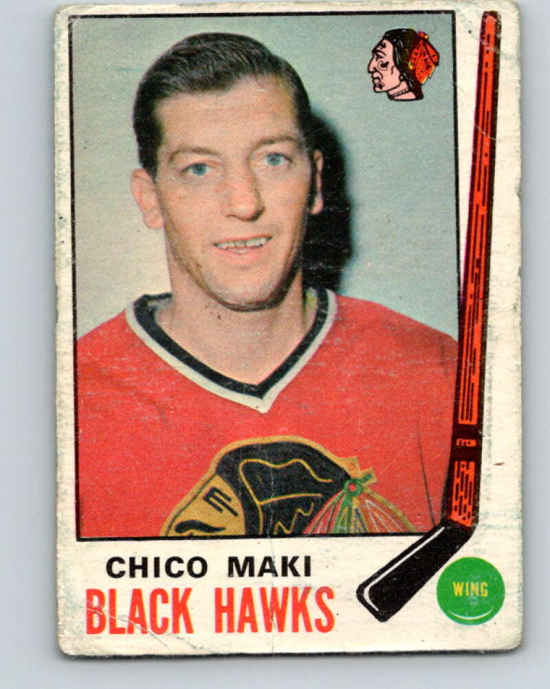 1969-70 O-Pee-Chee #137 Chico Maki Chicago Blackhawks V1529