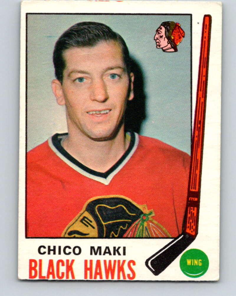 1969-70 O-Pee-Chee #137 Chico Maki Chicago Blackhawks V1531