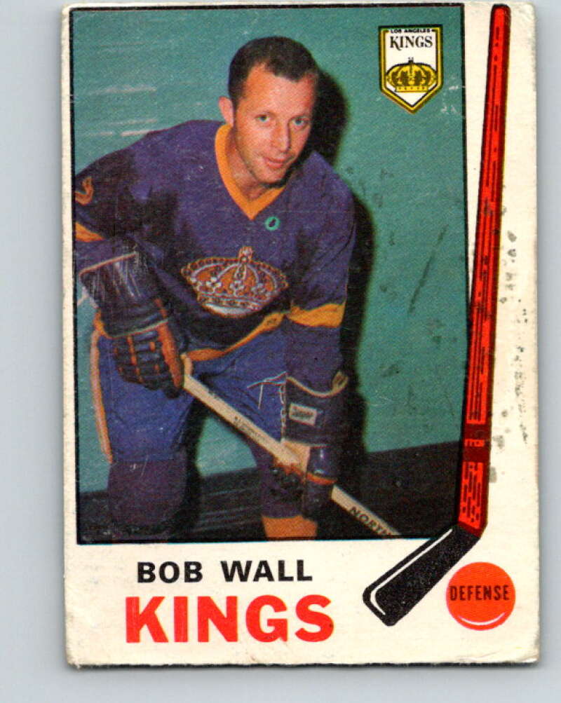 1969-70 O-Pee-Chee #140 Bob Wall Los Angeles Kings V1538