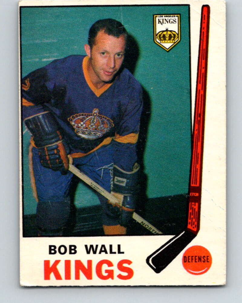 1969-70 O-Pee-Chee #140 Bob Wall Los Angeles Kings V1539