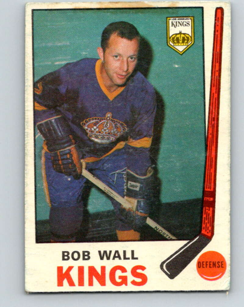 1969-70 O-Pee-Chee #140 Bob Wall Los Angeles Kings V1540