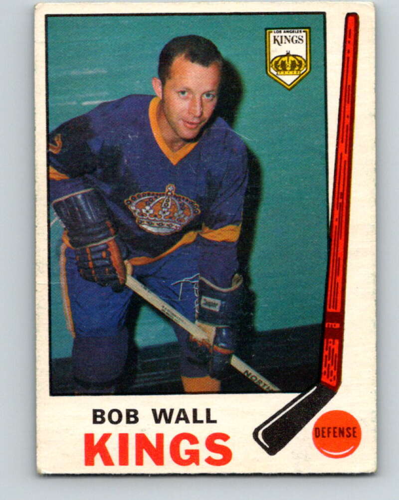 1969-70 O-Pee-Chee #140 Bob Wall Los Angeles Kings V1541