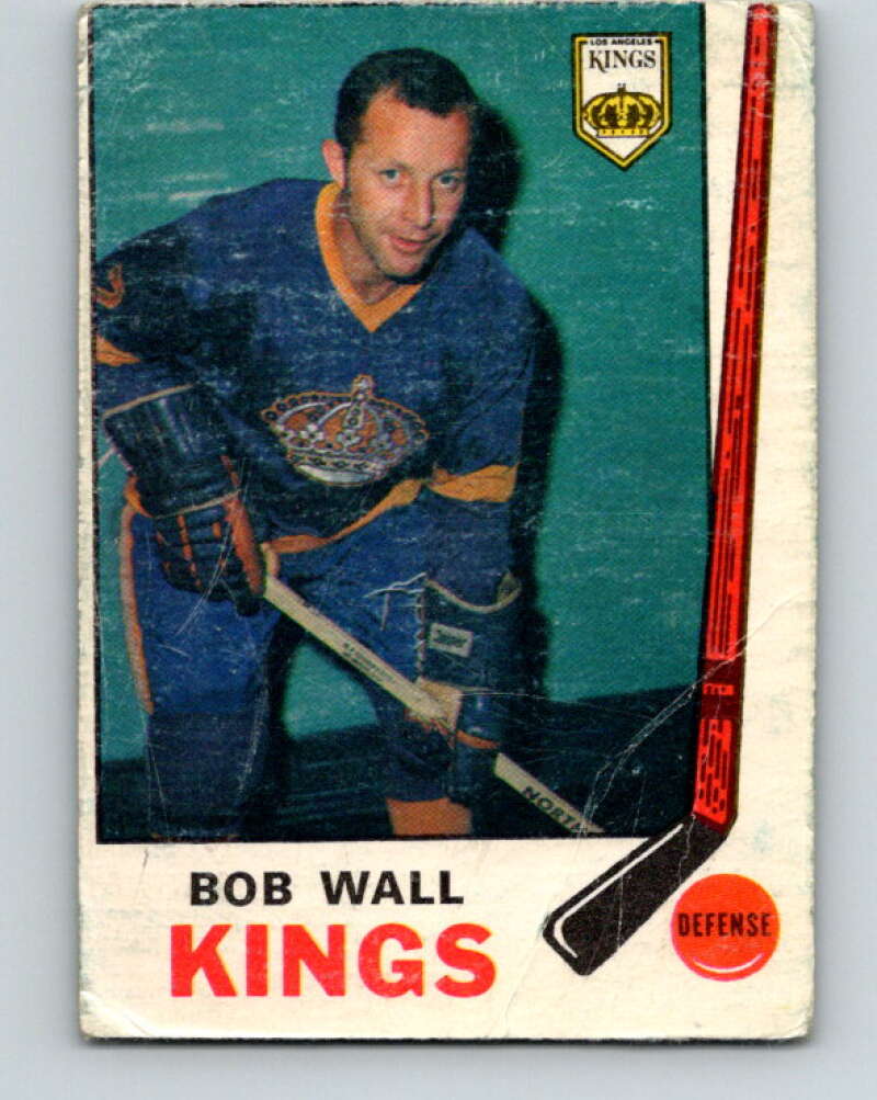 1969-70 O-Pee-Chee #140 Bob Wall Los Angeles Kings V1542