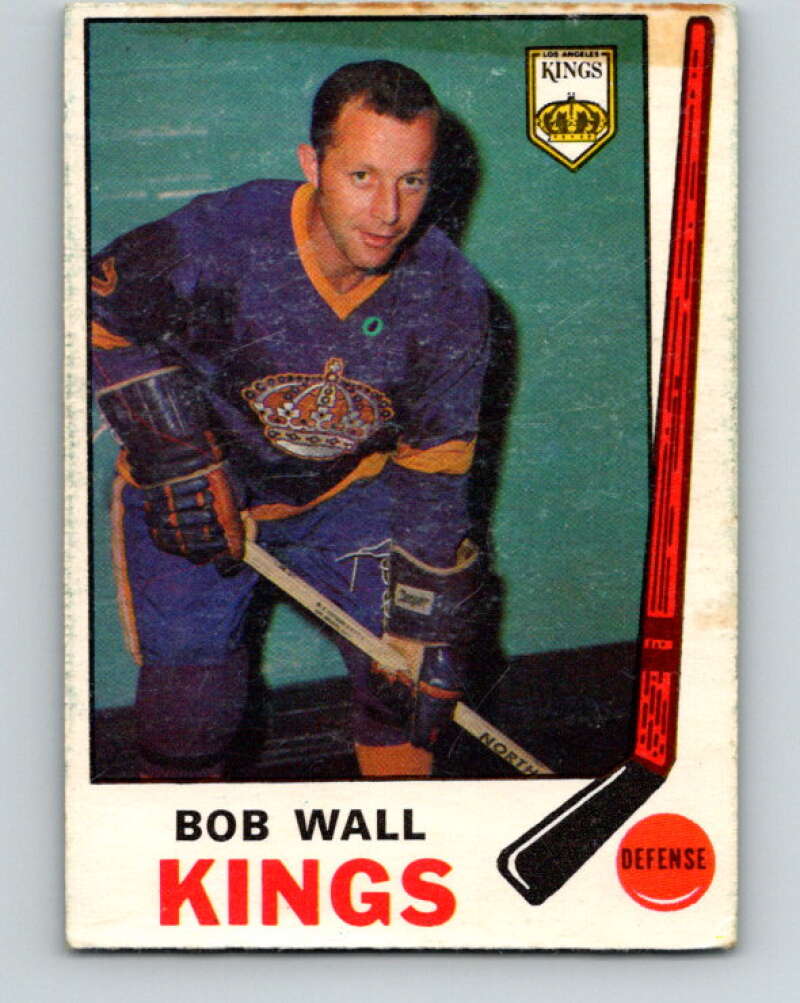 1969-70 O-Pee-Chee #140 Bob Wall Los Angeles Kings V1543