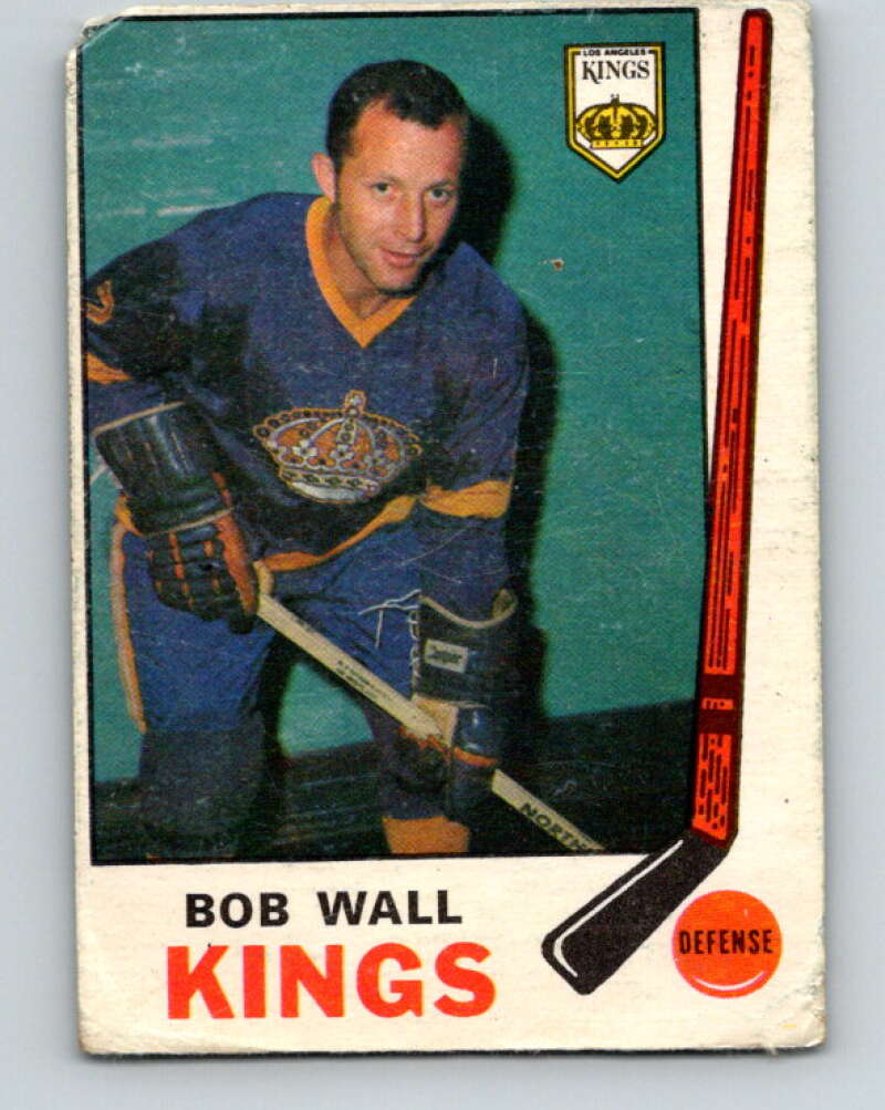 1969-70 O-Pee-Chee #140 Bob Wall Los Angeles Kings V1545