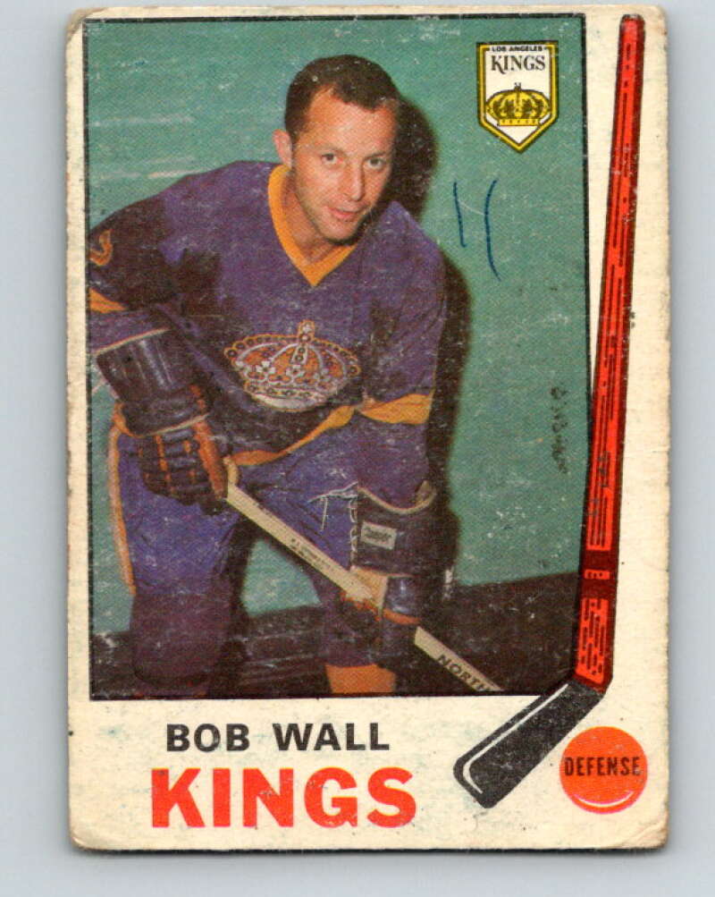 1969-70 O-Pee-Chee #140 Bob Wall Los Angeles Kings V1547