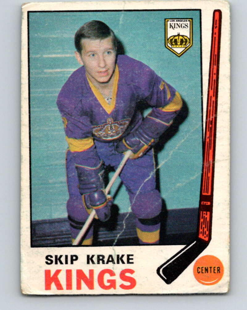 1969-70 O-Pee-Chee #141 Skip Krake Los Angeles Kings V1550