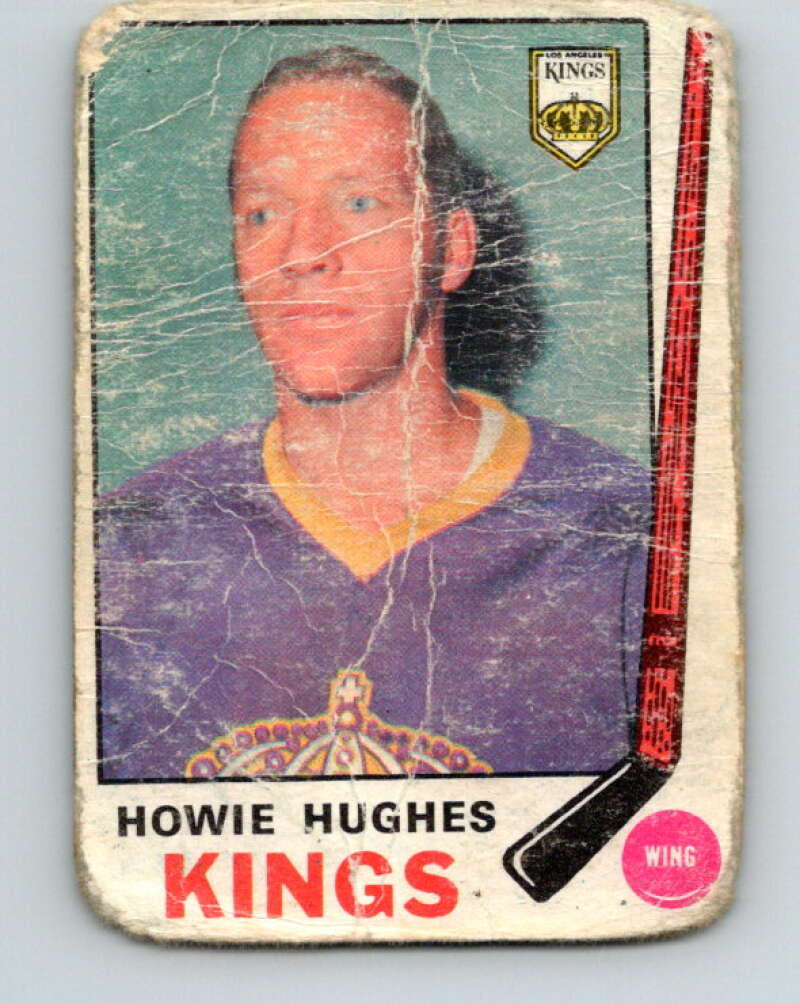 1969-70 O-Pee-Chee #142 Howie Hughes Los Angeles Kings V1551