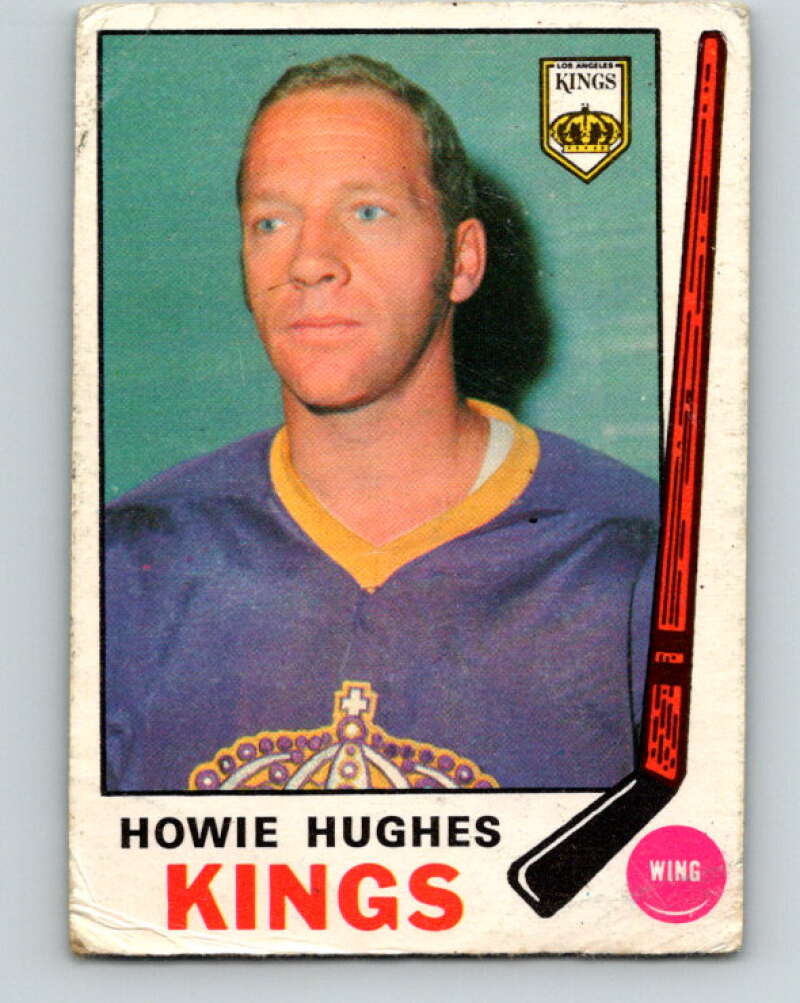 1969-70 O-Pee-Chee #142 Howie Hughes Los Angeles Kings V1552