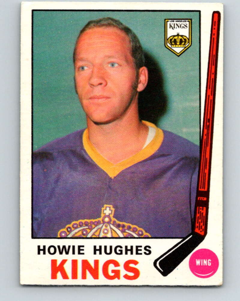 1969-70 O-Pee-Chee #142 Howie Hughes Los Angeles Kings V1553