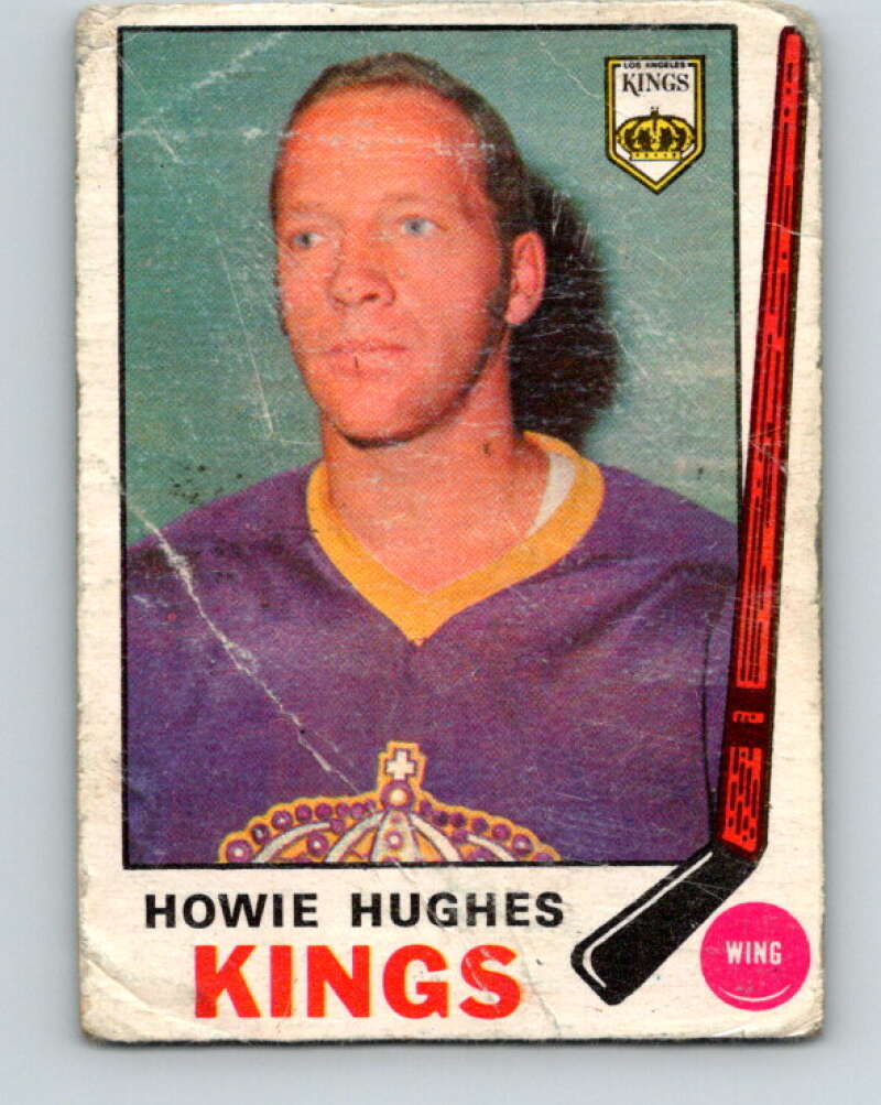 1969-70 O-Pee-Chee #142 Howie Hughes Los Angeles Kings V1554