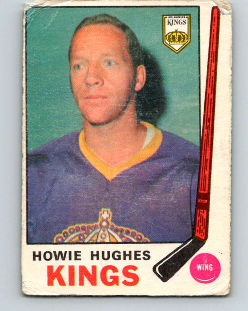 1969-70 O-Pee-Chee #142 Howie Hughes Los Angeles Kings V1555