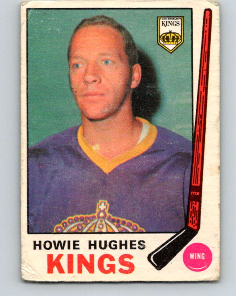 1969-70 O-Pee-Chee #142 Howie Hughes Los Angeles Kings V1557