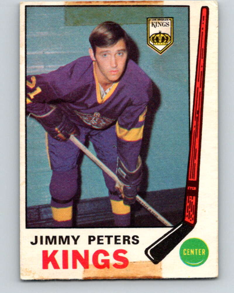 1969-70 O-Pee-Chee #143 Jim Peters RC Rookie Los Angeles Kings V1560