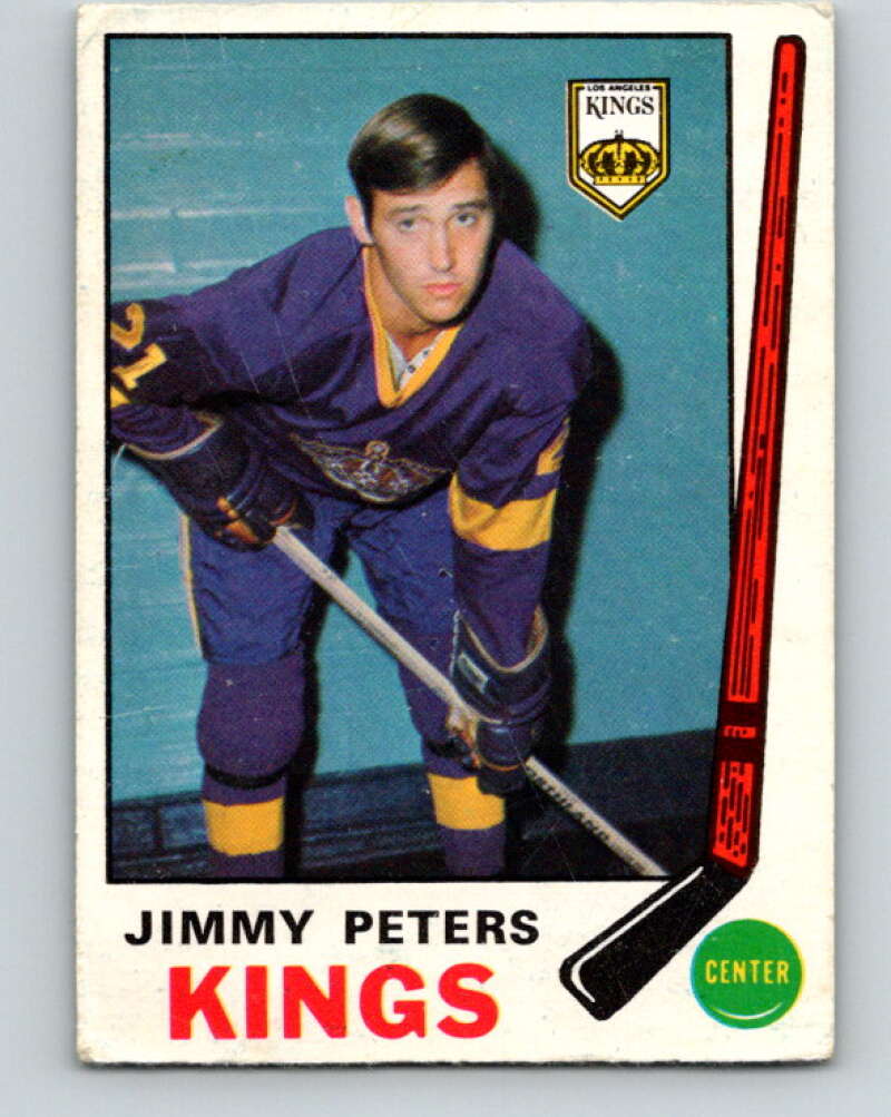1969-70 O-Pee-Chee #143 Jim Peters RC Rookie Los Angeles Kings V1562