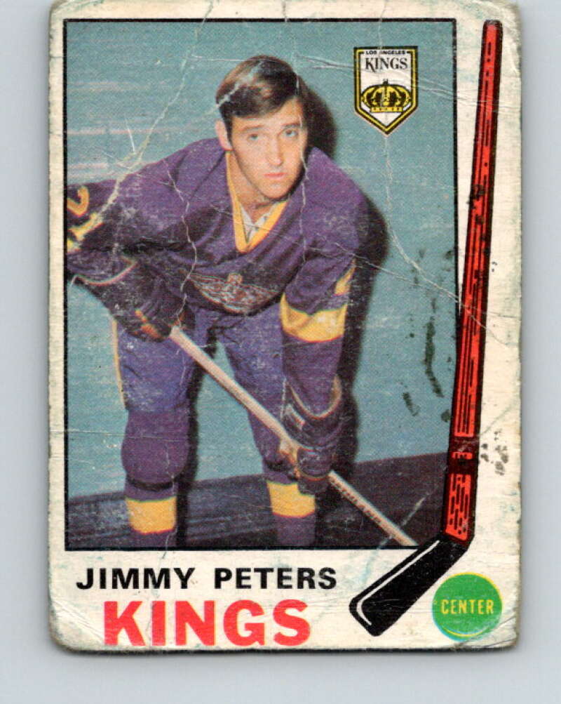 1969-70 O-Pee-Chee #143 Jim Peters RC Rookie Los Angeles Kings V1564
