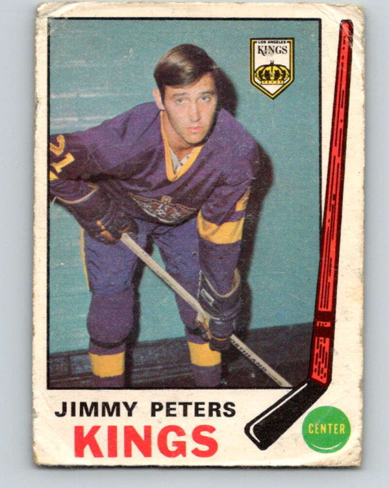 1969-70 O-Pee-Chee #143 Jim Peters RC Rookie Los Angeles Kings V1565