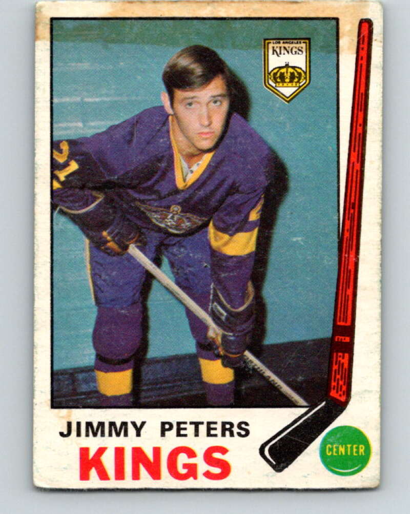 1969-70 O-Pee-Chee #143 Jim Peters RC Rookie Los Angeles Kings V1567