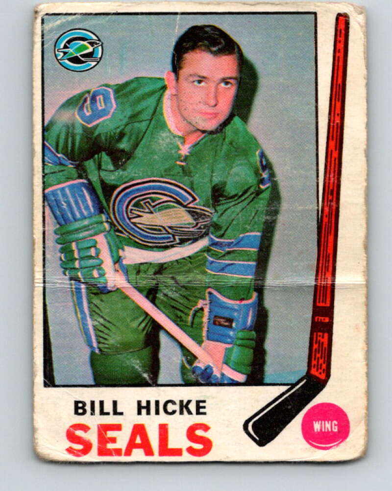 1969-70 O-Pee-Chee #145 Bill Hicke Oakland Seals V1573