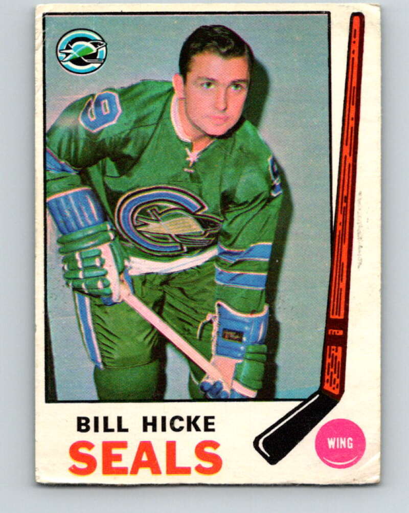1969-70 O-Pee-Chee #145 Bill Hicke Oakland Seals V1574