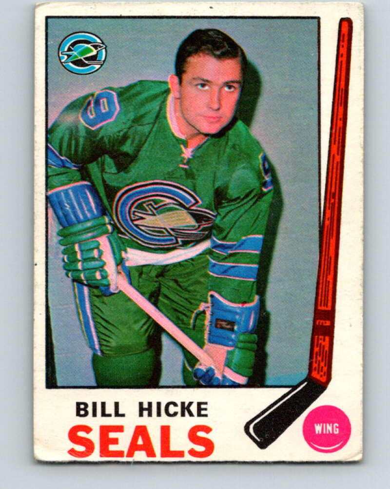 1969-70 O-Pee-Chee #145 Bill Hicke Oakland Seals V1575
